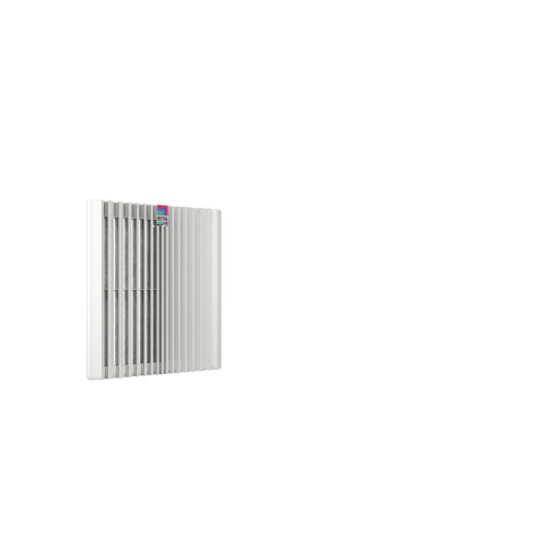 Blue e+ outlet filter, 323 × 323 mm, with pleated filter