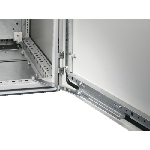 Door stay for VX SE enclosure doors.