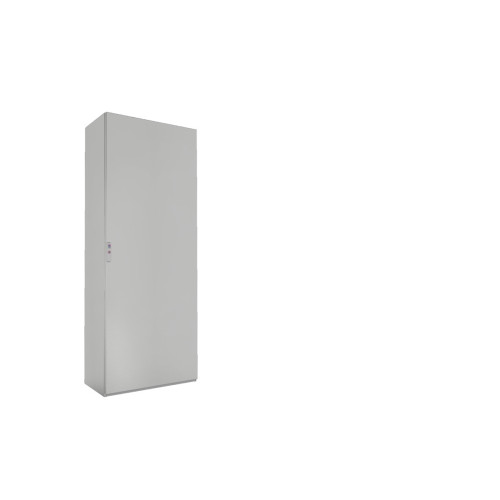 VX SE sheet-steel enclosure, 800 × 2000 × 400 mm (W × H × D), 1 door(s), IP55
