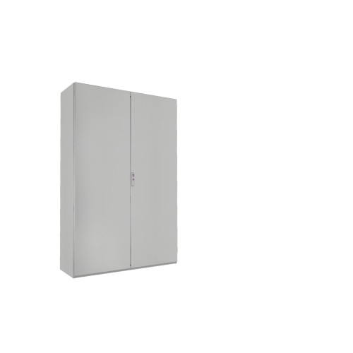VX SE sheet-steel enclosure, 1200 × 1800 × 400 mm (W × H × D), 2 door(s), IP55