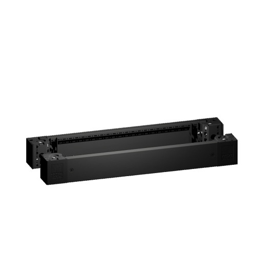 VX plinth front/rear assemblies, 100 mm high, for 800 mm enclosure width