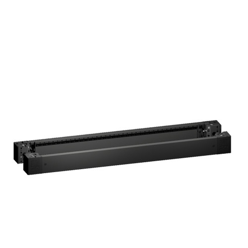 VX plinth front/rear assemblies, 100 mm high, for 1200 mm enclosure width