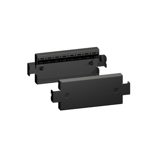 VX plinth side trim panel, 100 mm high, for 400 mm enclosure depth