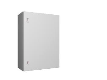AX sheet-steel enclosure, 500 × 700 × 250 mm (W × H × D), 1 door(s), IP66