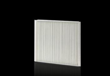 Replacement IP54 pleated filter for fan/outlet sizes 3239; 167 × 167 × 21 mm — representative frame/range illustration