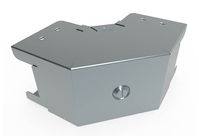 Unitrunk Gusset Bend Outside Lid