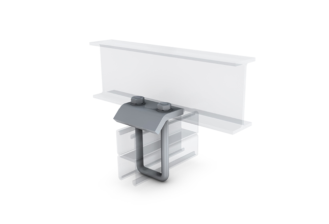 Unitrunk Heavy Duty Beam Clamp (Back to Back Deep Channel)