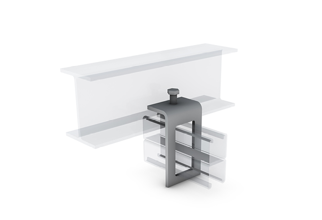 Unitrunk Beam Clamp (Deep Back to Back Window)