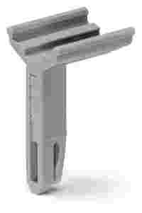 Grey group marker carrier for TOPJOB S terminal strip identification.