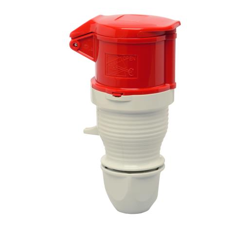 Trailing socket 16 A 400 / 415 V 3P+E