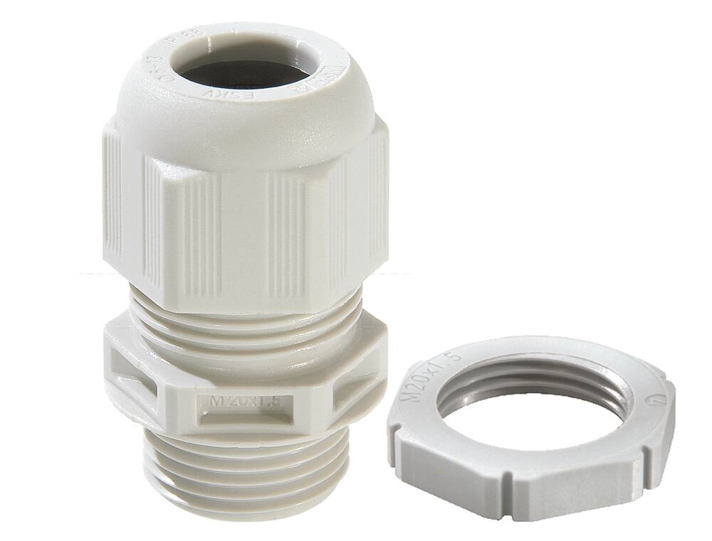 WISKA GLP grey polyamide gland — manufacturer range image.